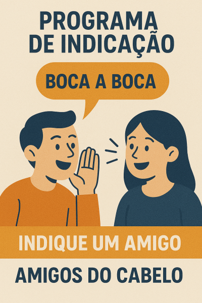 Amigos do Cabelo: ganhe recompensas indicando a Integral Hair